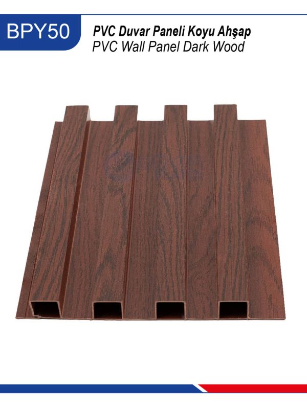 BPY-50-PVC-Wall-Panel-Dark-Wood-Buker-Plastik-Ceiling-and-Wall-Panels-izmir-Paneling-Prices