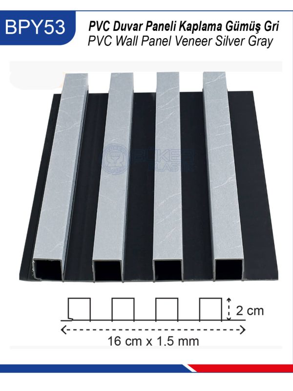 BPY-53-PVC-Wall-Panel-Veneer-Silver-Gray-Buker-Plastik-Ceiling-and-Wall-Panels-izmir-Paneling-Prices